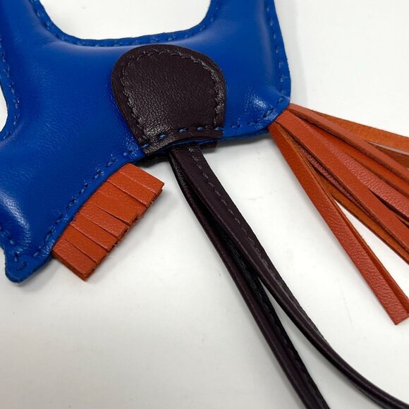 HERMES BNIB Rodeo PM Milo Lambskin GriGri PM Bag Charm - Picture 12 of 13